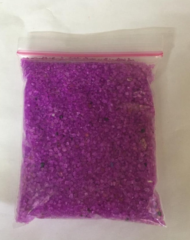 colorful sand, rangeen mitti, decorative,pink sand