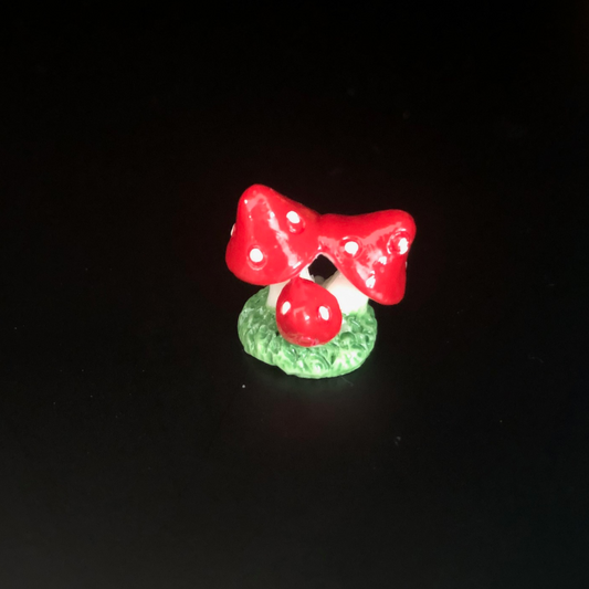 mushroom, stock, red, dotted,