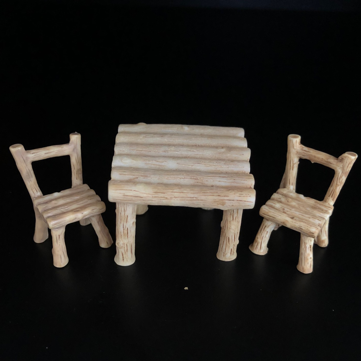bamboo, table, chair, table chair set, furniture